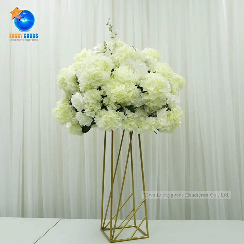 LFB1985-1- Luckygoods New design 60cm able artificial flower ball Eucalyptus bulb