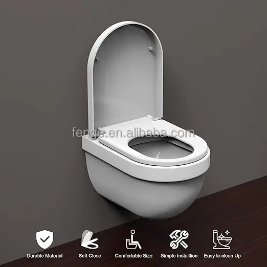 FG-129 WC duroplast toilet seat Urea lid soft close toilet seat