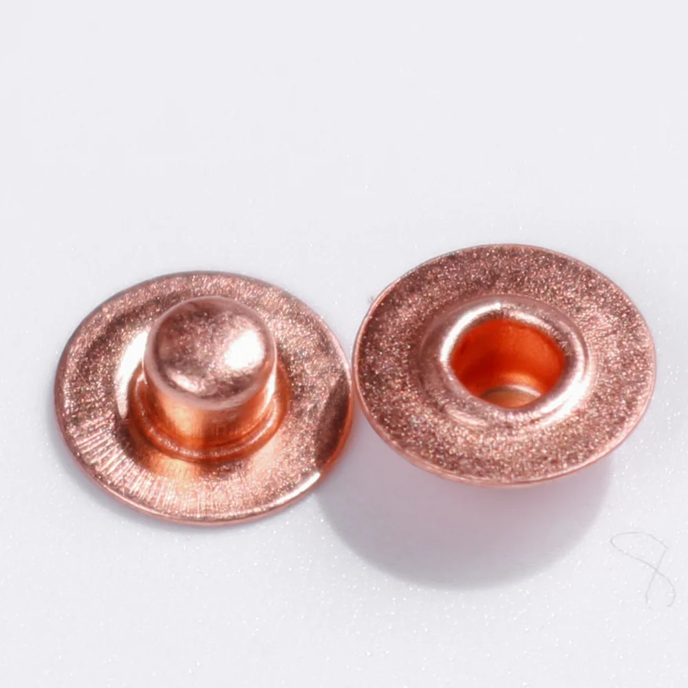 Metal nipple rivet custom engraved decorative logo jeans button rivets button with logo for clothing