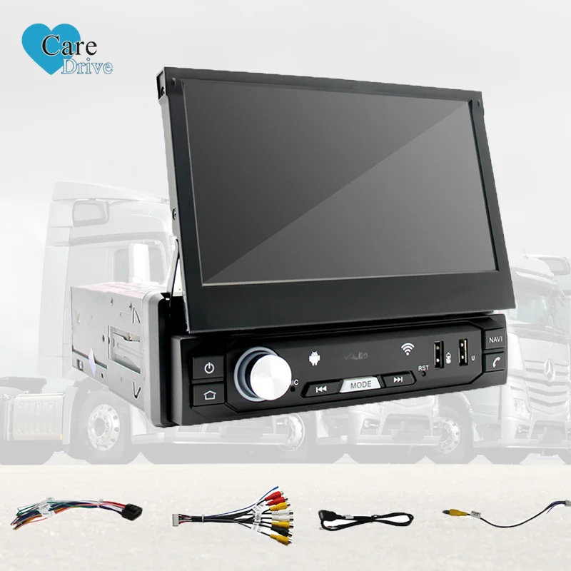 CareDrive Universal Android One 1 Din Auto Navigation Audio Mp5 Dvd Media Car Radio Stereo Video Player