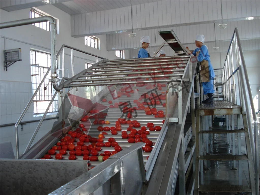 turnkey plant for the production of sauces, ketchup and tomato paste