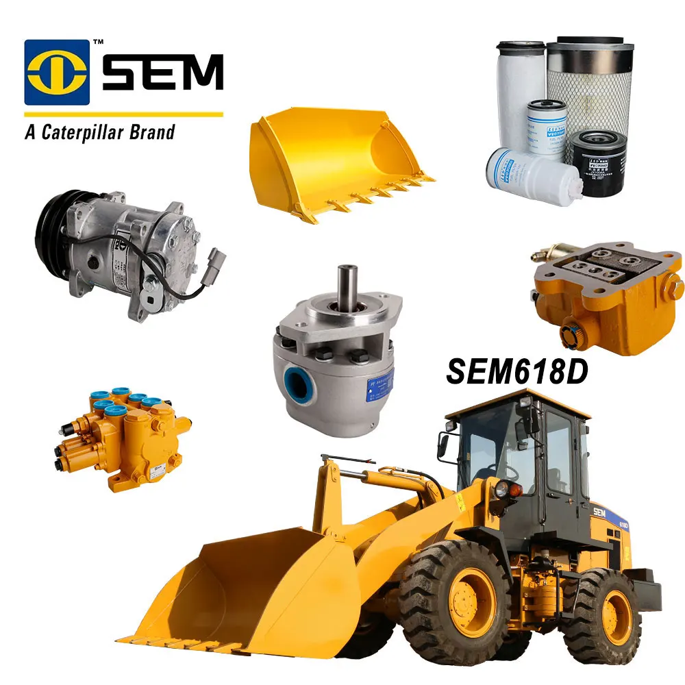 SEM618D все колеса погрузчик оригинальные запасные части двигателя электрическая гидравлическая система запчасти