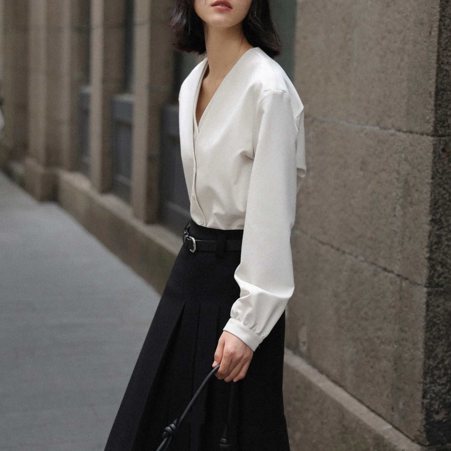 customized 2023  Womens Button Down Shirts Classic Long Sleeve  Office Work Blouses Tops with Pocket