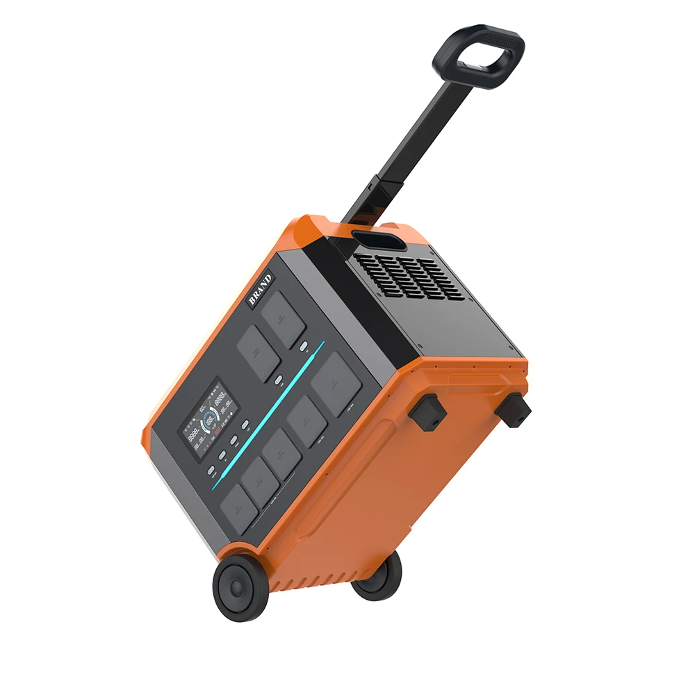 Backup Energy Storage 3600W UPS Lifepo4 Battery Outdoor Emergency Charging Solar Generator Camping Portable Power Station