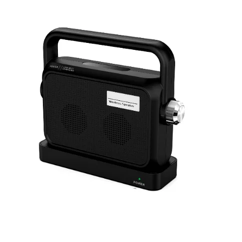 wireless rechargeable bluetooth hearing amplifier for elderly care personal senior care track 10w tv speaker  smart portable