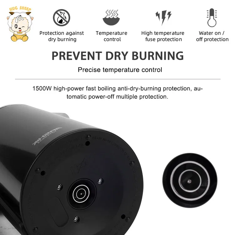 High Quality Electric Smart Digital Temperature Display Kettle 1.5L Electric Kettle Price