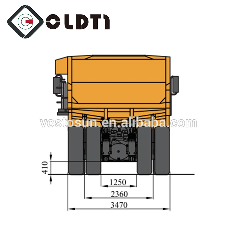 
Vostosun Mine howo Dump Truck for sale 