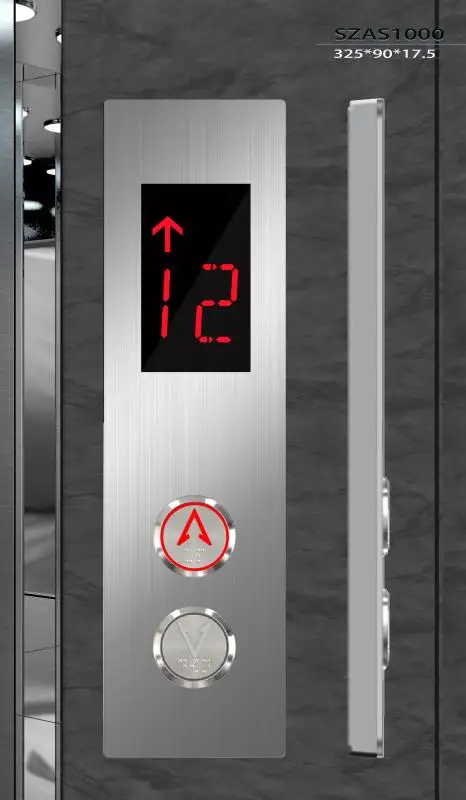 Manufacturer Elevator Cop Lop Elevator Lop Button Control Panel With Display Board