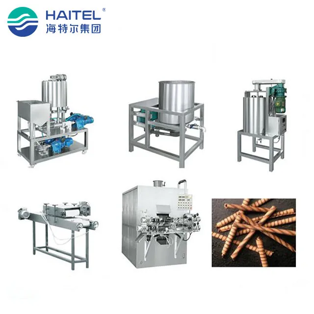 Commercial Automatic Small SUS Chocolate Wafer Stick Egg Roll Make Production Making Machine for Sale