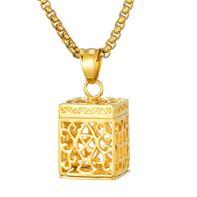 Top Quality Fashion Jewelry 316L Stainless Steel Locket Pendant