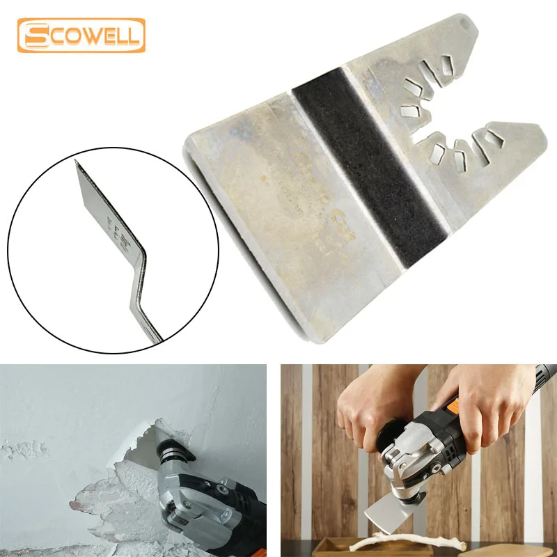 Stainless Steel Multitool Oscillating Saw Blade Scraper Blade Knife Blade for Roof Pvc Floor Carpet Cutting