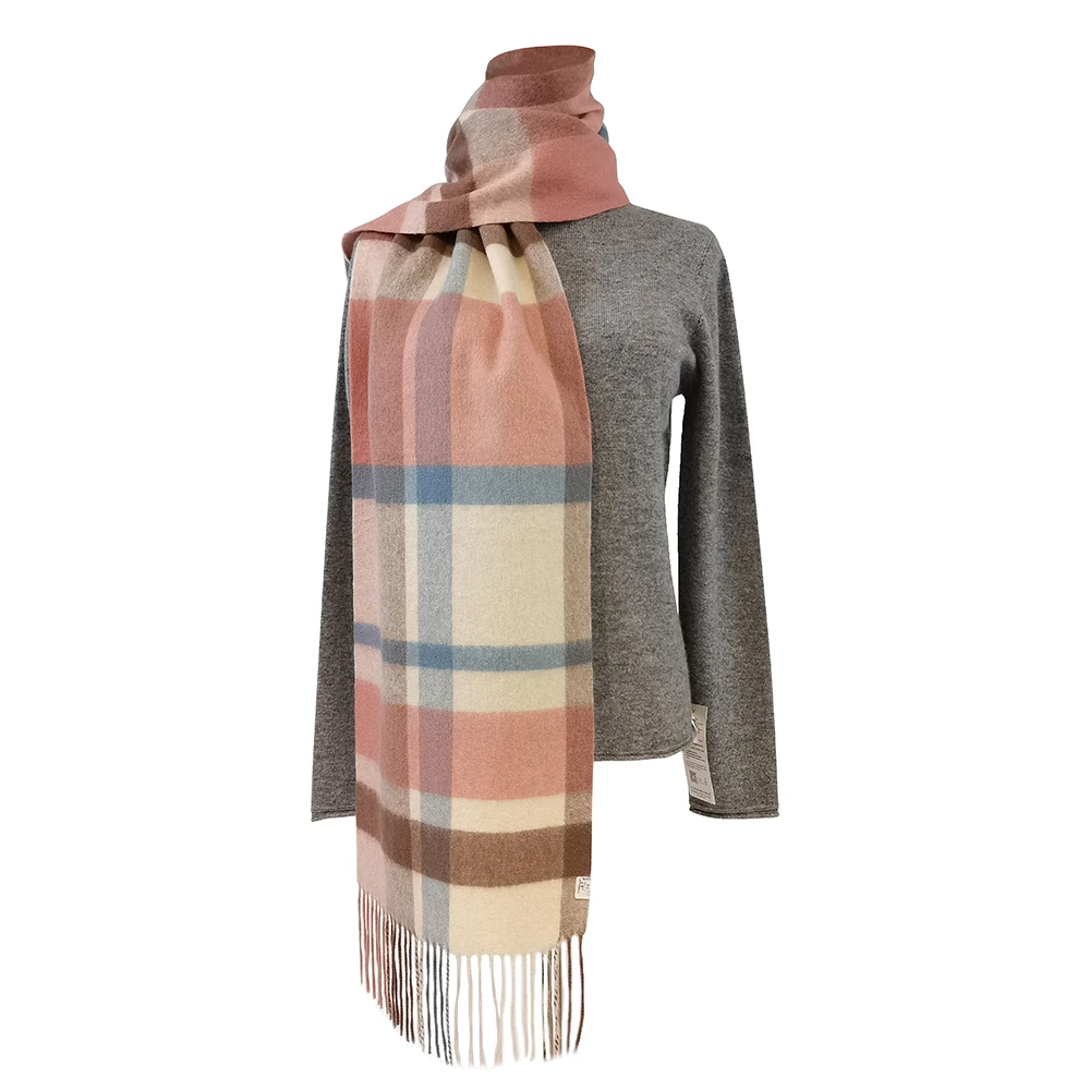 
Wholesale Custom Dupatta scarf cashmere Printed poncho shawl100% Wool Scarf For Winter 