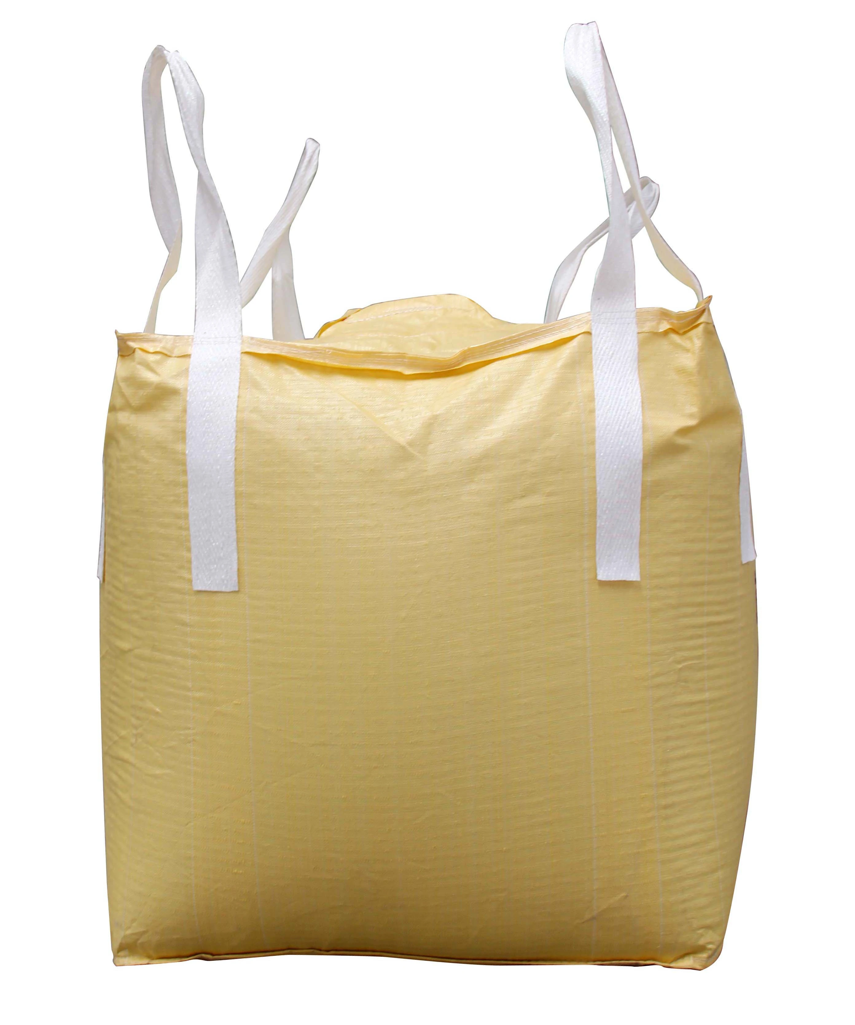 Wholesale 1.5 ton fibc big bag bulk cement bag 1000kg jumbo bag for silage