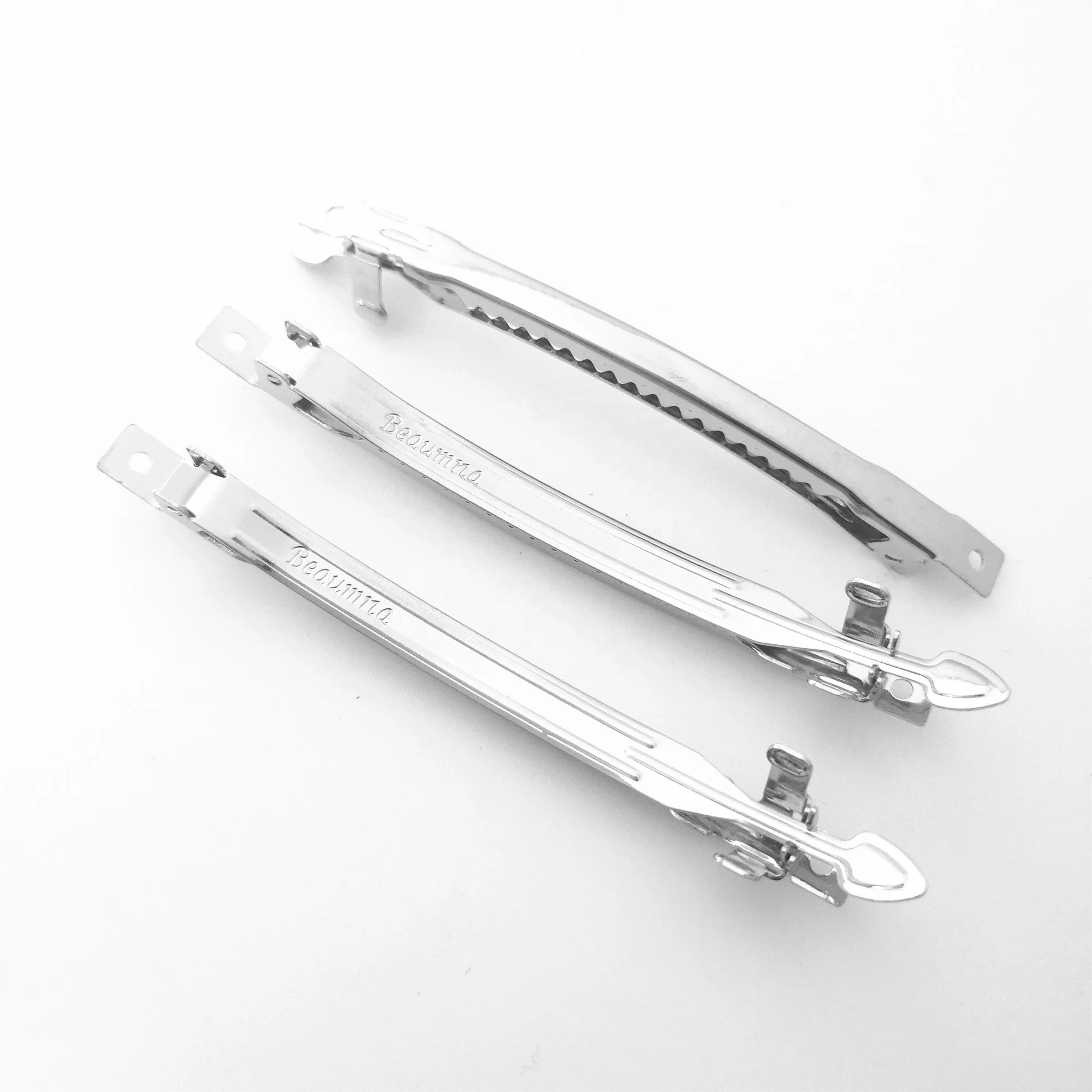 Wholesale Custom Hair Clip Horsetail Clip Word Hairpin Accessories