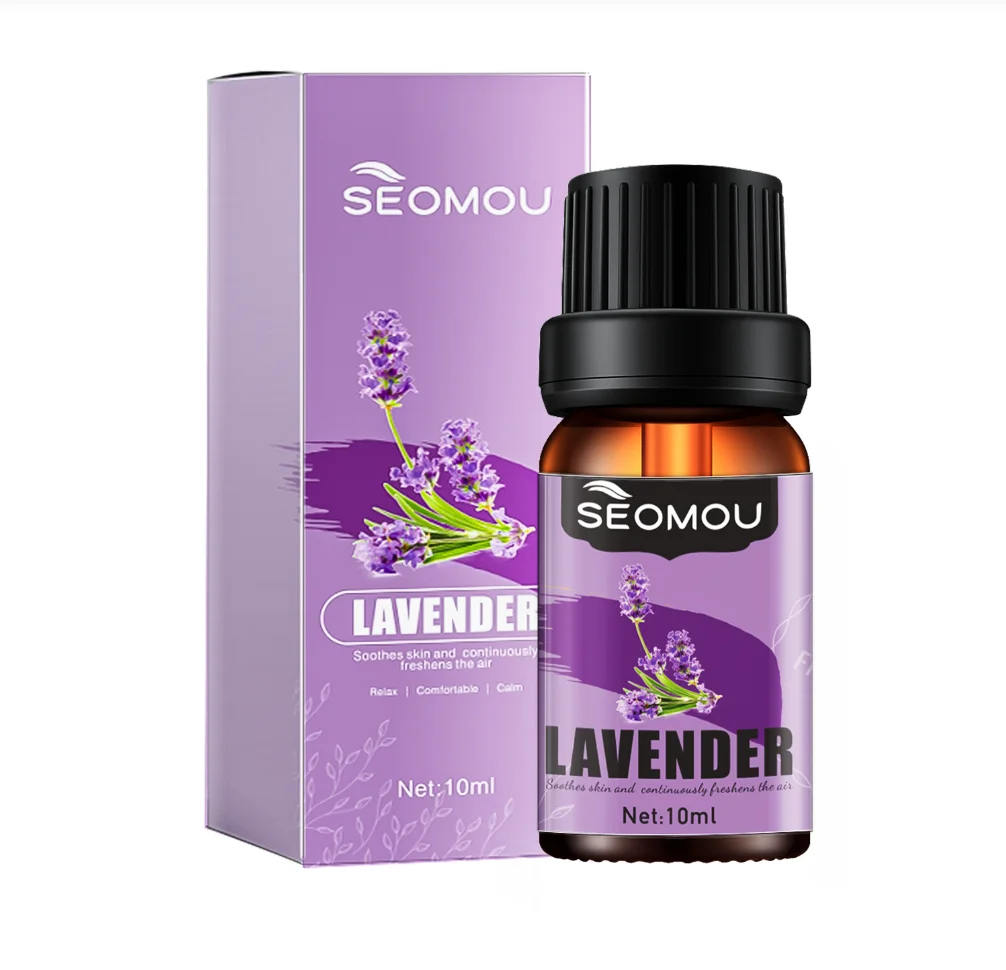 100% Pure Natural Plant  Oil Aromatherapy Diffuser and Body 10ml Single Bottle Essential Oil For Sleep Spa Candle Diffuser