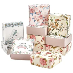 Hot Sale Factory Different Sizes Chinese Foldable Mooncake Boxes Soap Boxes Recycled Kraft Paper