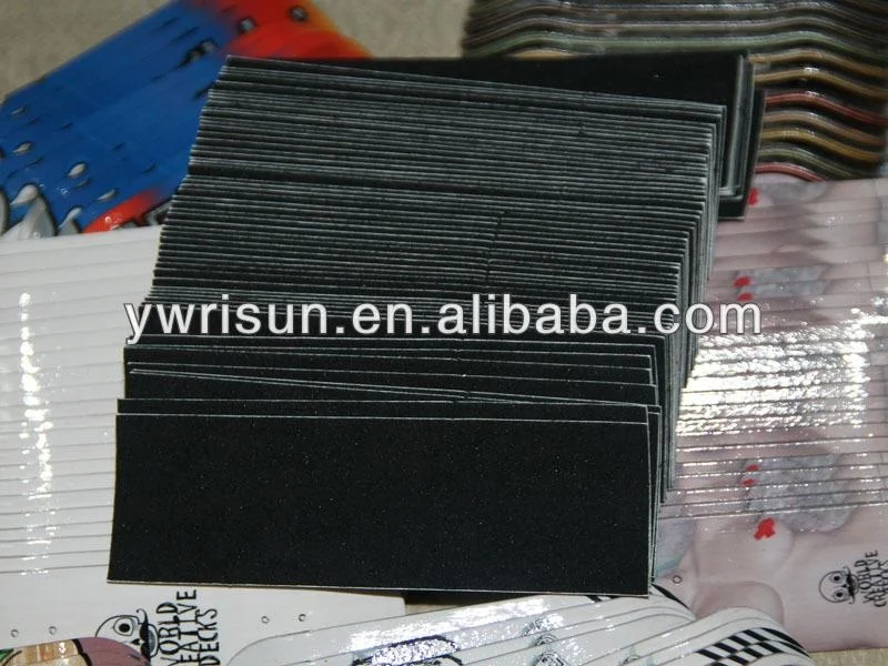 Waterproof rubber Custom Printed Fingerboard foam tape Longboard Scooter Skate Skateboard Griptape