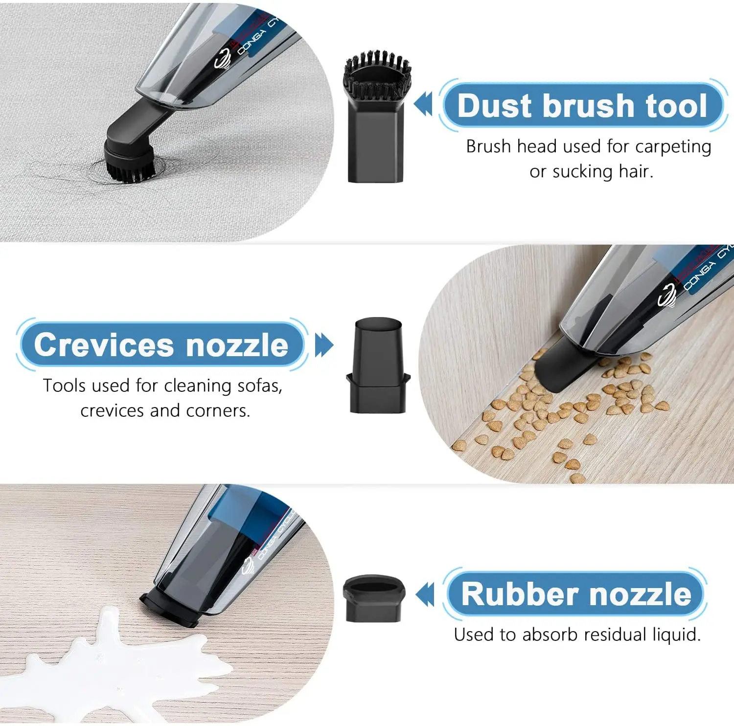 Handheld Car Vacuum Cleaner Pressure Gauge 4 in 1 lurking hand vacuum car mini vacuum