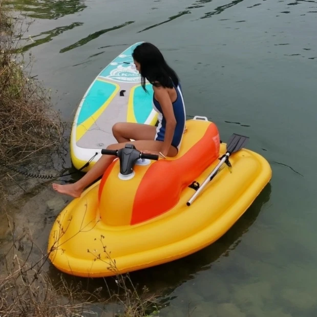 Hot Sale Water Motorboat Water Equipment Boat Toy Jet Ski Swimming Pool Toys Sea Scooter For Kids