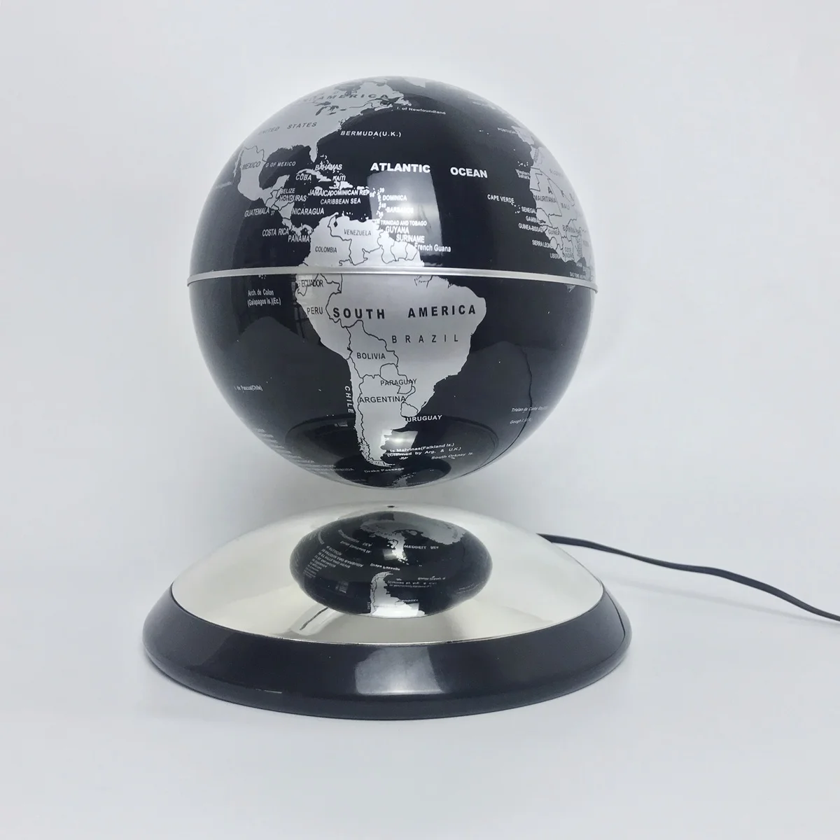 Manufacturers Price High-end High Class Business Gift Educational Globe Floating Globe Magnetic Levitating Rotating Globe 14CM