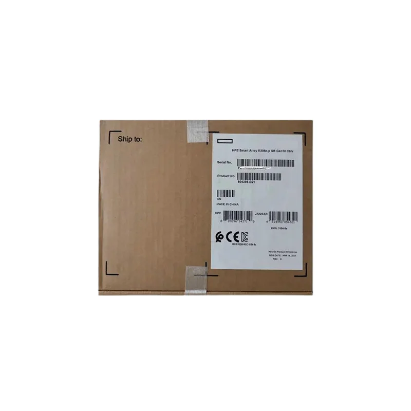 804398-B21 HPE Smart Array E208e-p SR Gen10 (8 External Lanes/No Cache) 12G SAS PCIe Plug-in Controller Smart Array