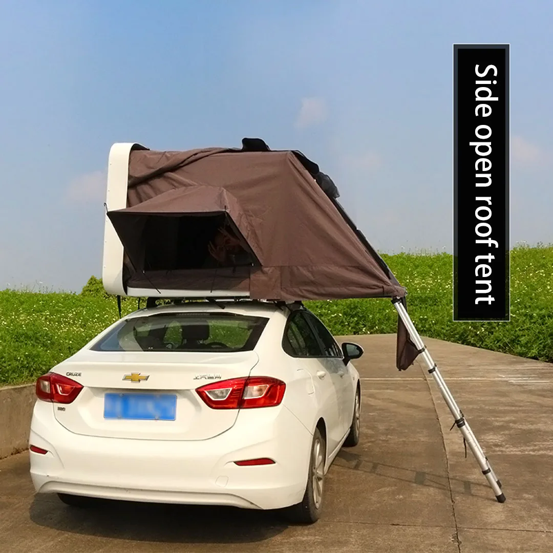 
Сверхлегкий тент из АБС-пластика на 2-3 человек, боковой открытый стиль, жесткий корпус, крыша автомобиля, палатка с полкой 