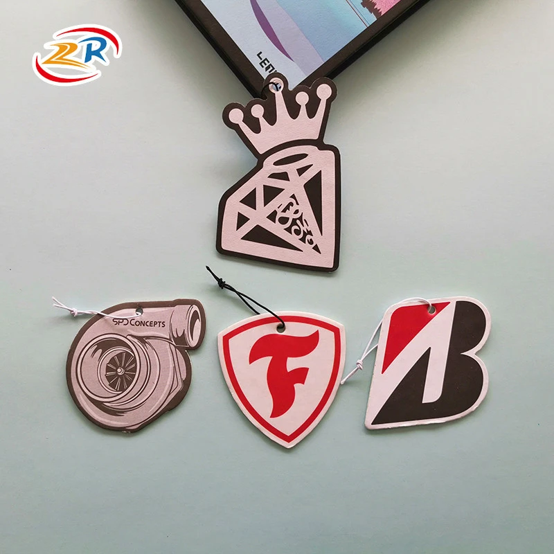 Bulk car  wash  paper custom logo  air freshener for car