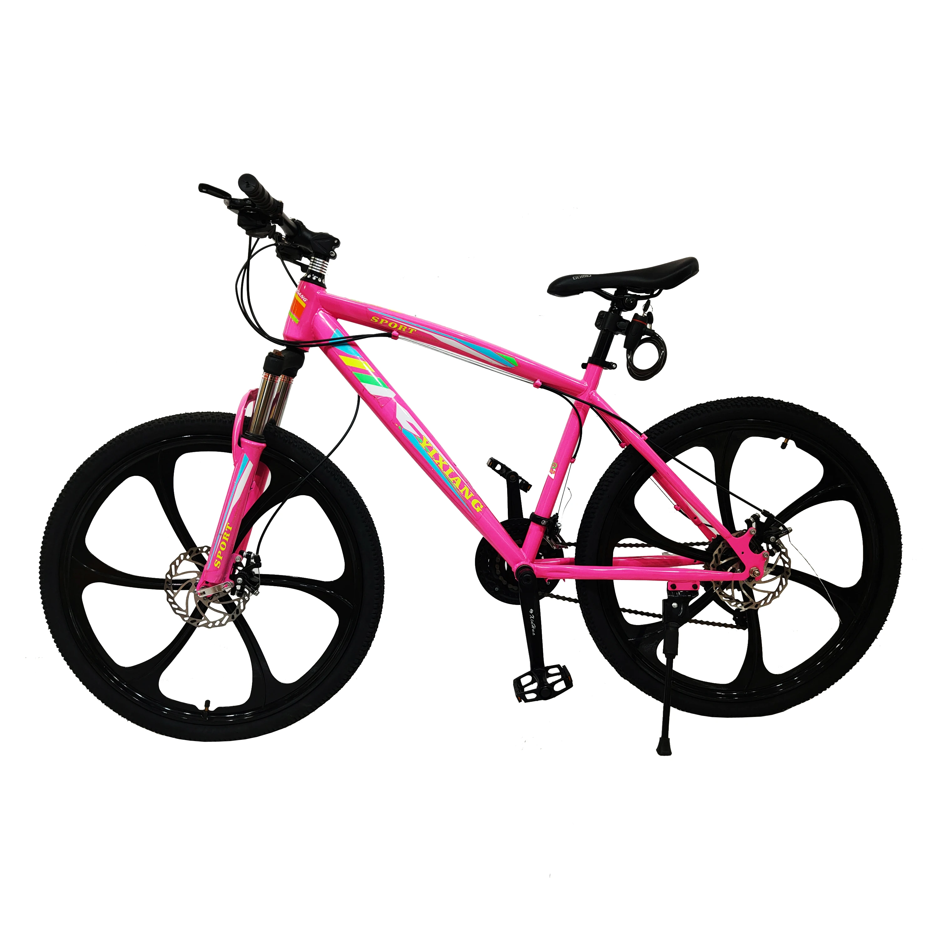 Wholesale 140mm Steel Bicycle Fork for Mountain Bikes Electric Bicycle with Ordinary Pedal Made in China