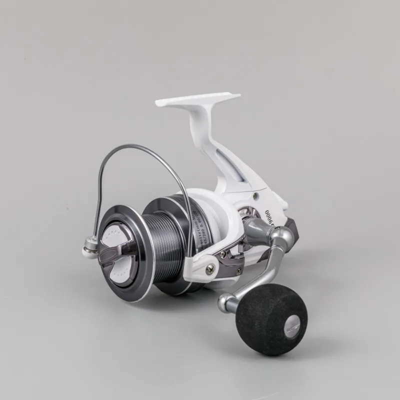 White Metal deep sea Sea Fishing Distant Wheel long cast Raft Wheel fish reels Bait Casting reels spinning fishing reel