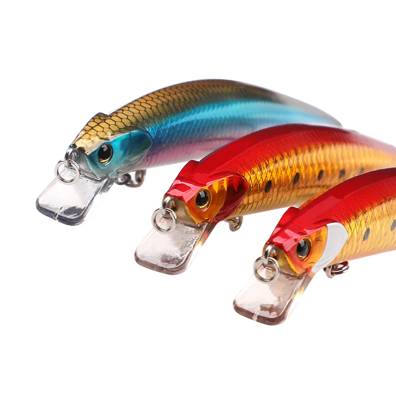 Ilure Wholesale 14g 12.5cm Artificial Bionic ABS Plastic Hard Floating Fishing Lures, Floating Minnow Fishing Lure