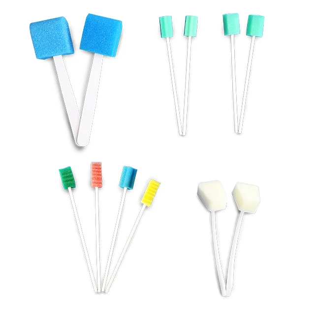Factory Wholesale Disposable Medical Sterile Sponge Cleaning Oral Care Swab