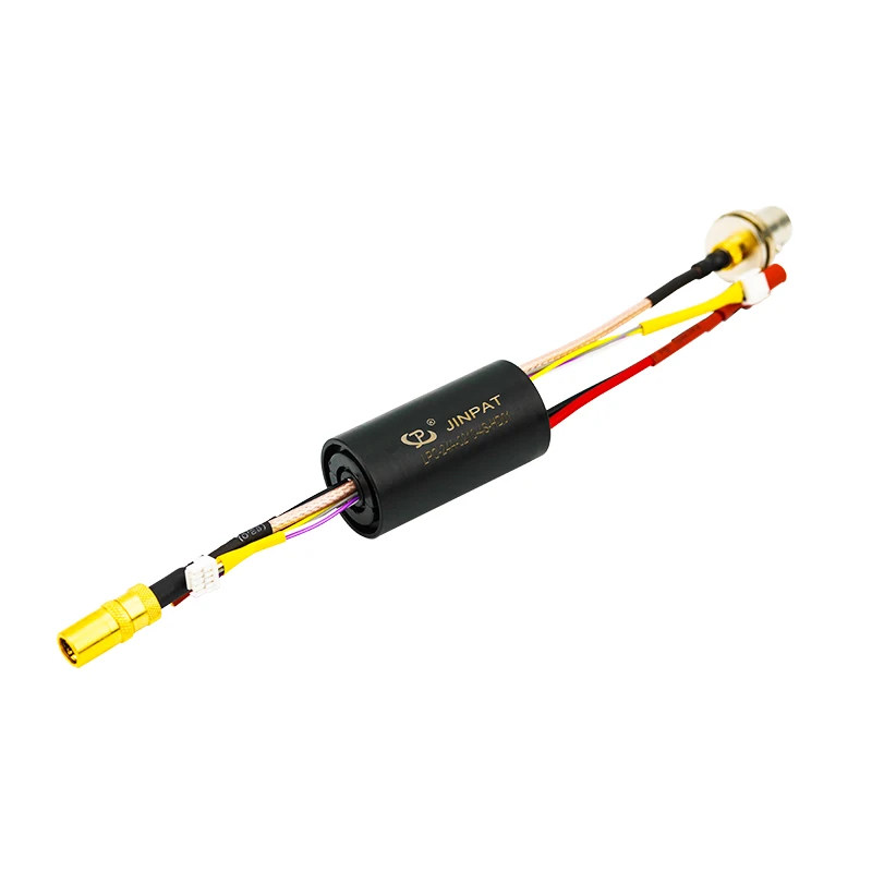 HD signal slip ring,2 circuits 10A IP54,UAV aerial photography slip ring,Steady shot