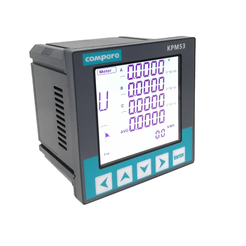  AC Digital Modbus rtu трехфазный энергосберегающий умный измеритель