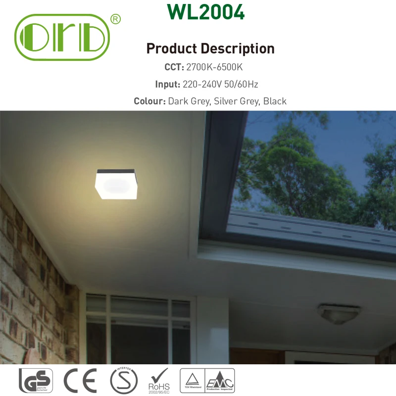 Zhongshan factory sales modern garden outdoor waterproof wall light outside wall lights lamp