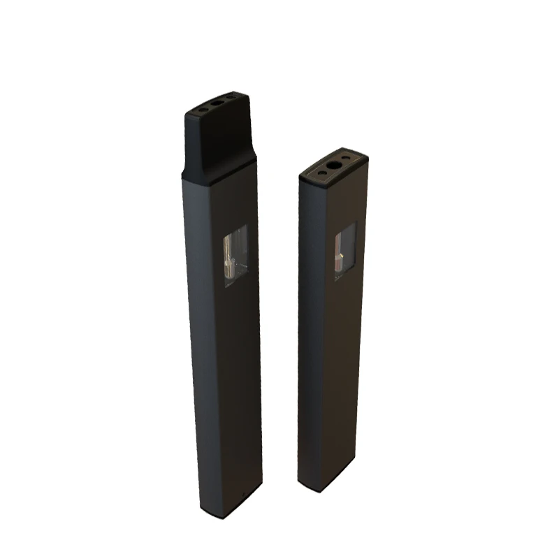 Wholesale electronic cigarette flat vape pens ceramic coil 1.0ml rechargeable vaporizer empty refillable cartridge vape pen