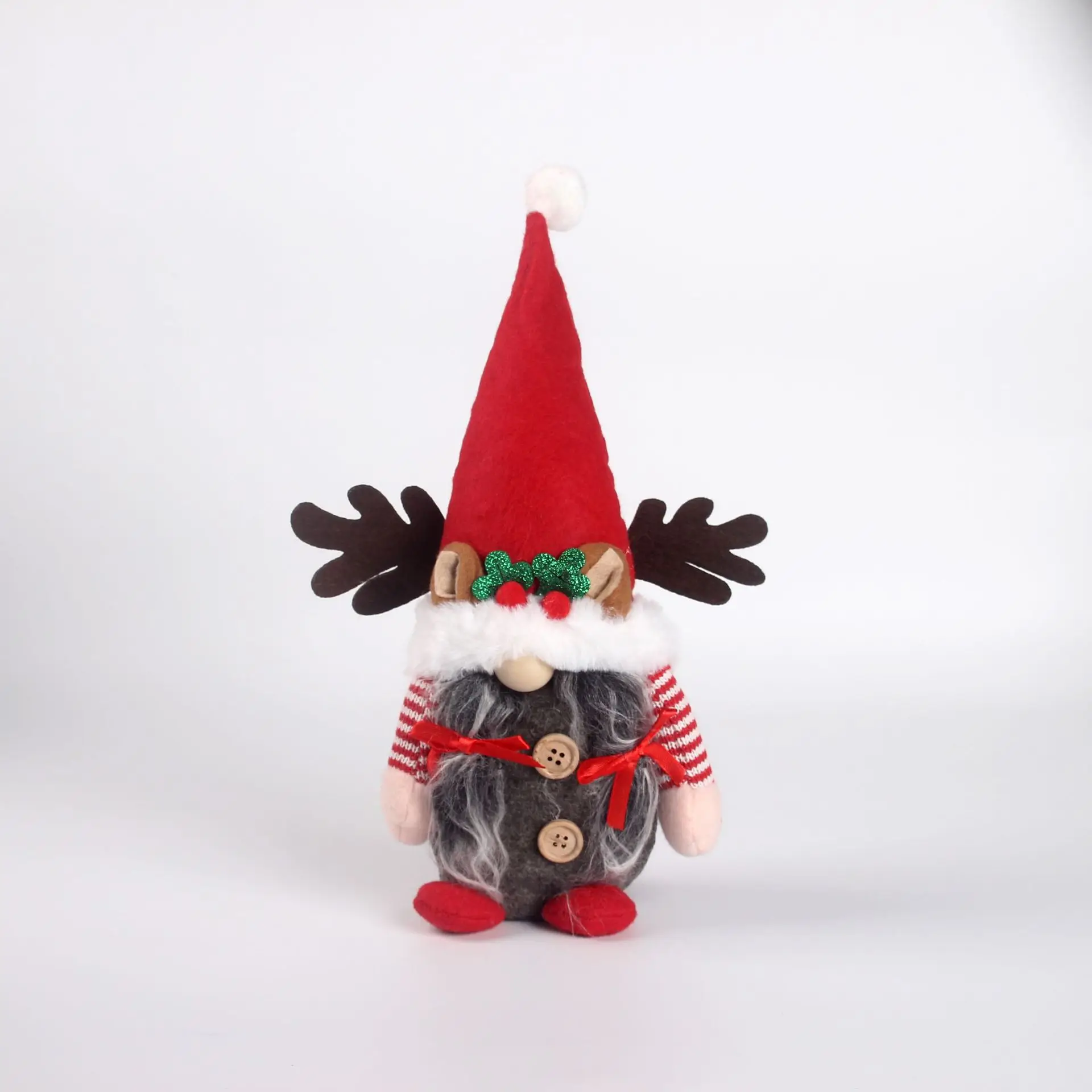 Christmas Doll Faceless Doll Decoration Red and Green Gift Pack Christmas Tree Decoration Hanging Decoration Wholesale