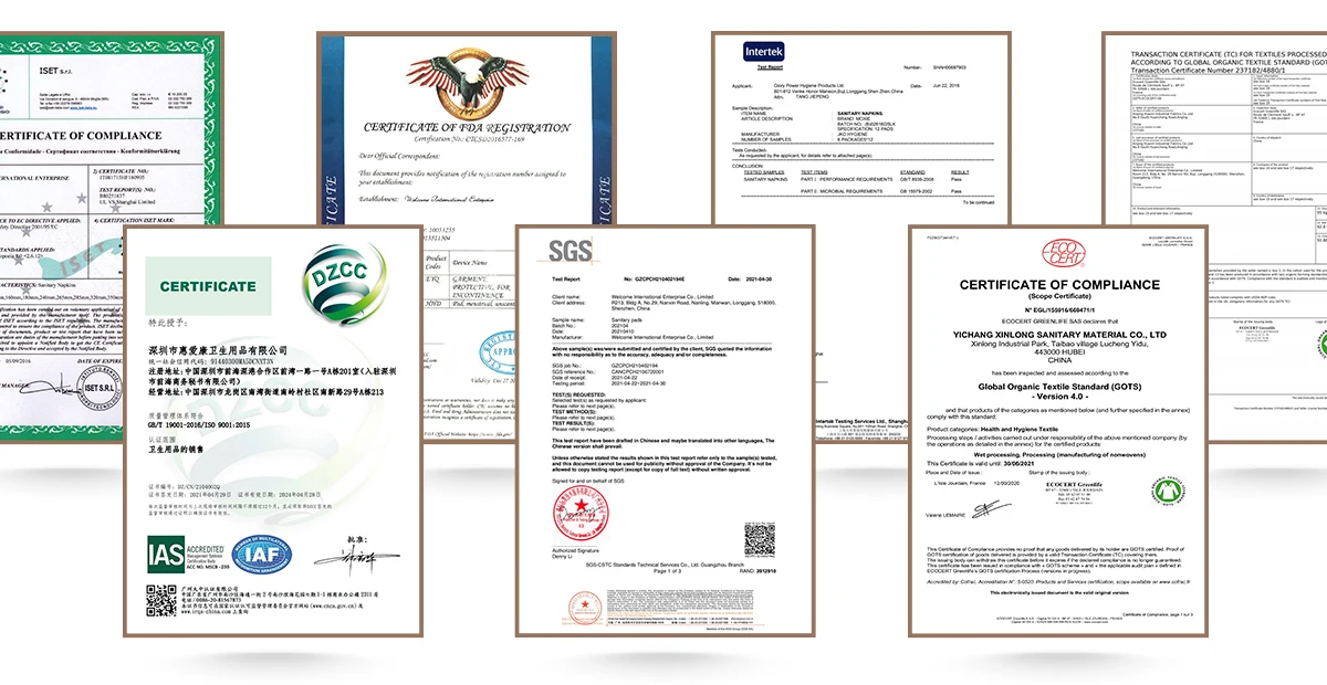 Daraz online shopping products low MOQ super GOTS certificated wholesale organic tampons private label twist wrap film tampons      