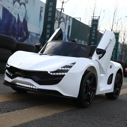 Double batteries and Double Motors Operated 12v Kids Electric Battery Car Baby Car for Children Driving