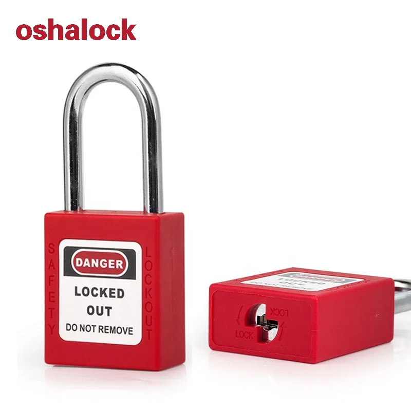 Производитель Loto, черный защитный замок с мастер-ключом, лазерная маркировка и этикетка на заказ