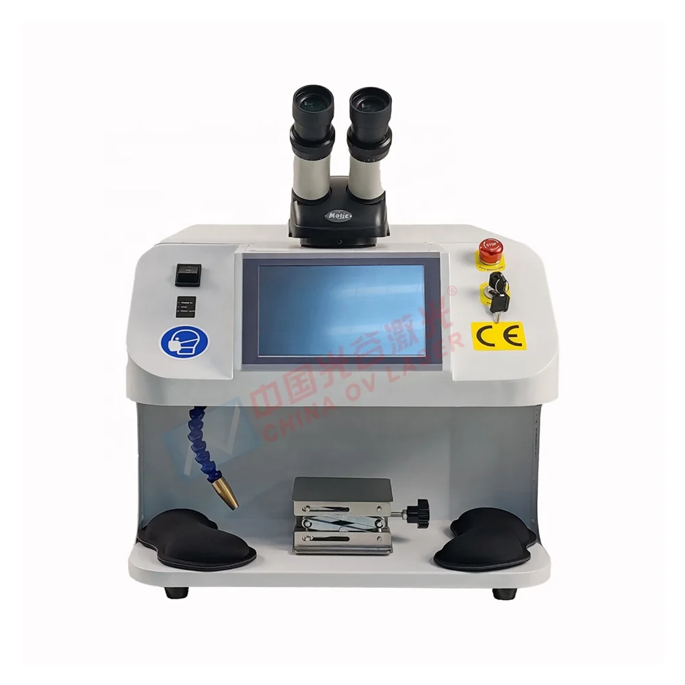 Laser spot YAG welding machine 100W jewelry welding machine Gold Silver Platinum soldering machine