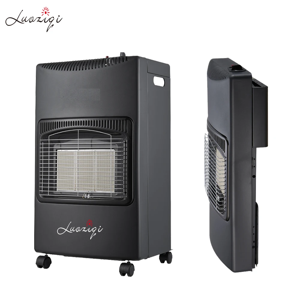 Popular Cheap Portable Mobile Infrared Ceramic Plate Gas Room Heater New Design Rinnai Gas Heater for Home