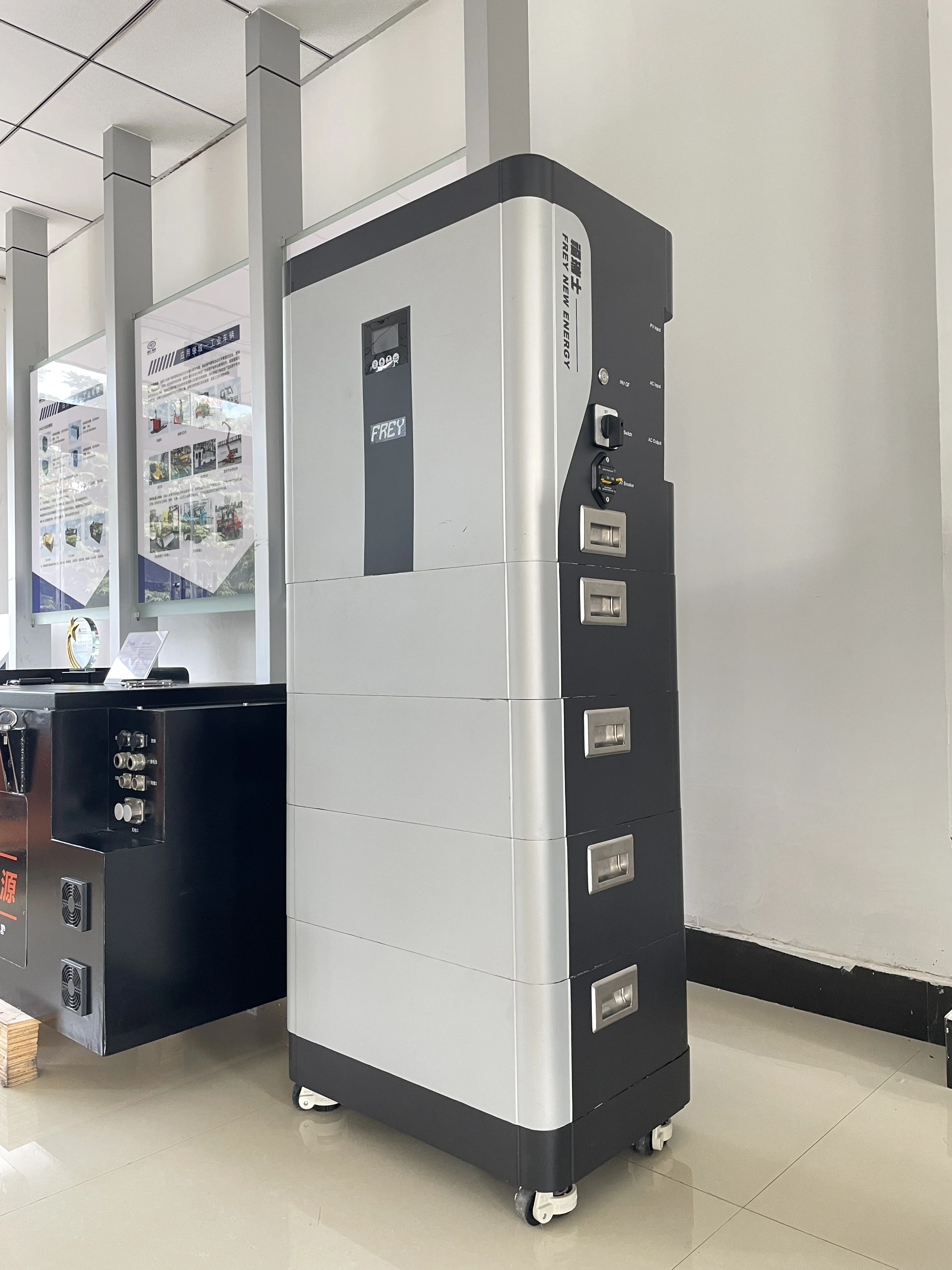 FREY battery lifepo4 lithium iron phosphate battery 10/15/25kw stacked energy storage batteries for solar system