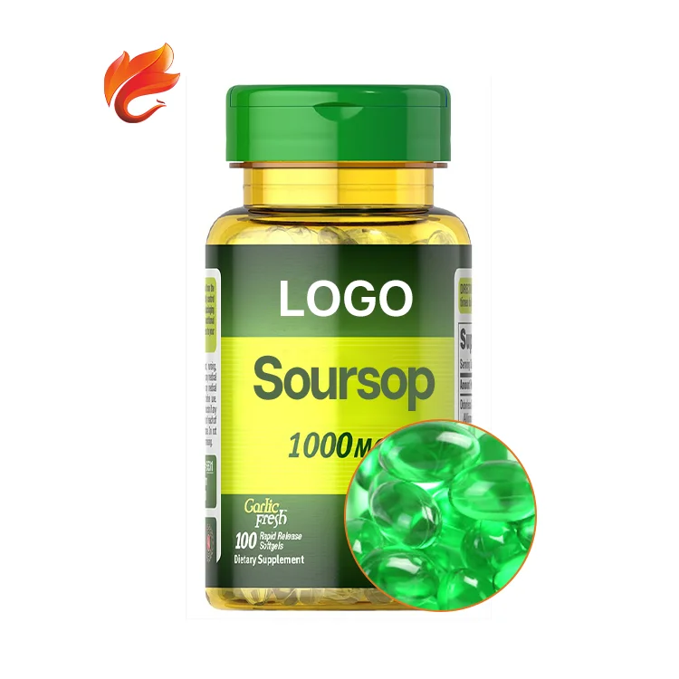 Антиоксидант свежий фруктовый экстракт Soursop капсулы добавки