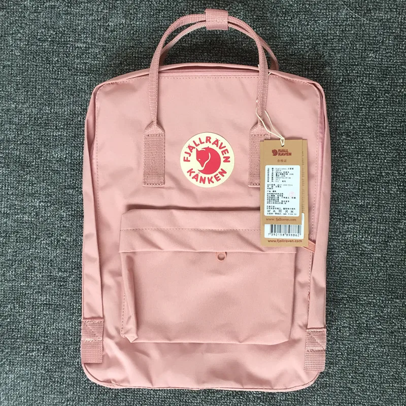 Outdoor waterproof fox bag backpack student canvas school bag