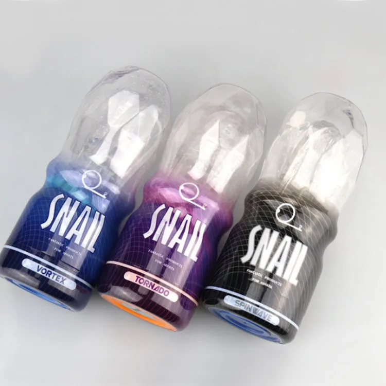 Big Ass Doll Sex Toys For Men Snail Transparent Aircraft Cup Pussy Masturbation Adult Sex Products Toys Male Penile Exercise Dev 13