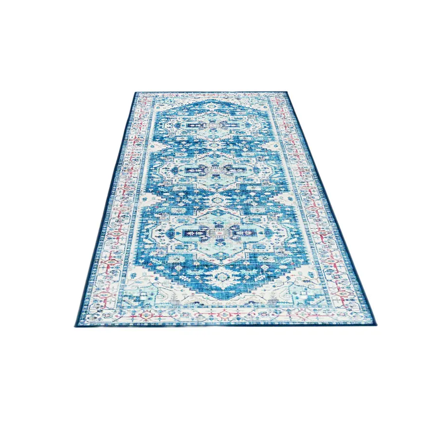 Oriental Washable Runner Rug 2x6 Kitchen Runner Rugs Non Skid Washable Runners for Hallways with Rubber Backing Vintage Carpet