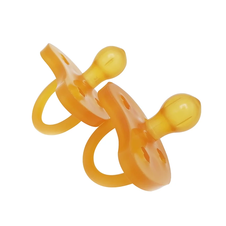 Silicone Daisy Latex Pacifier Latex Rubber Dummy Bulb Pacifier