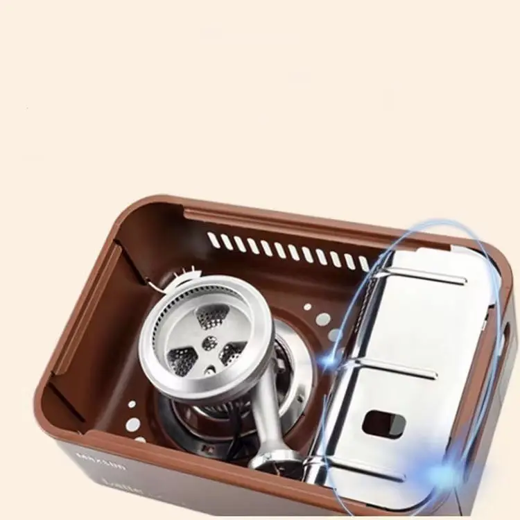 Custom Frosted Colorful Outdoor Camping Stove Travel Portable Purple Gas Cassette Stove