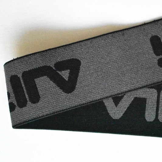 
Темно-синий жаккардовый Эластичный 1 'широкий пояс для юбки Эластичная лента Многоцветный Полосатый жаккардовый эластичный 