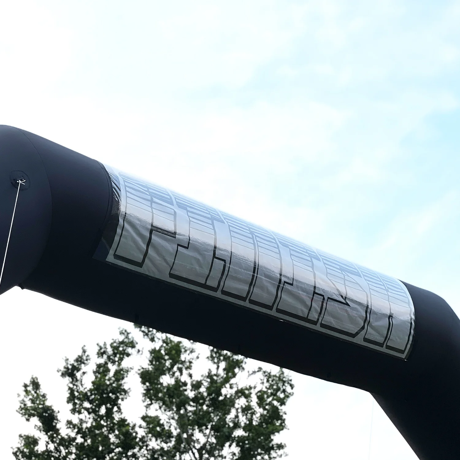 Sewinfla Black 20ft Outdoor Inflatable Sports Entrance Arches Start Line Inflatable Running Events Arches With Blower